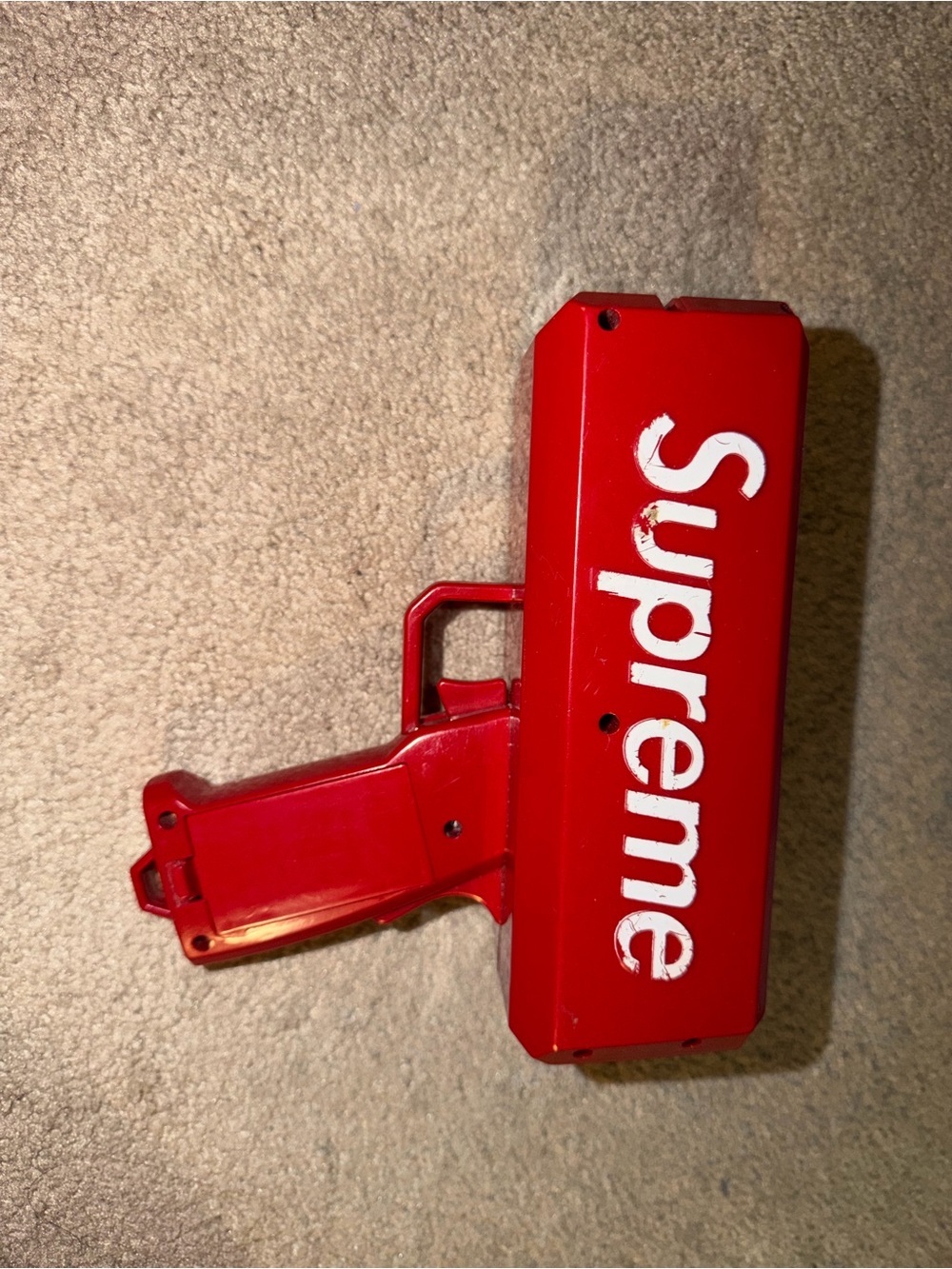 Supreme Red Handheld Party Confetti Launcher
